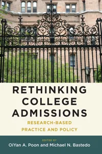 Rethinking College Admissions_cover