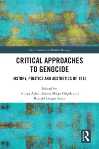 Critical Approaches to Genocide_cover