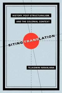 Siting Translation_cover
