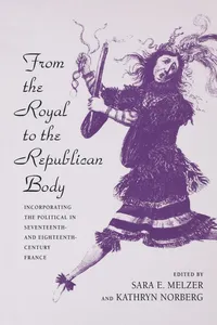 From the Royal to the Republican Body_cover