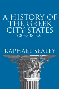 A History of the Greek City States, 700-338 B. C._cover