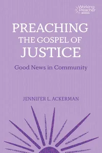 Preaching the Gospel of Justice_cover