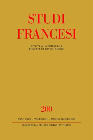 Studi Francesi 200
