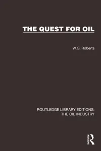 The Quest for Oil_cover