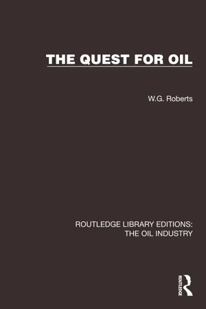 The Quest for Oil