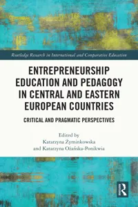 Entrepreneurship Education and Pedagogy in Central and Eastern European Countries_cover