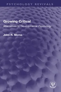 Growing Critical_cover