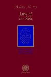 Law of the Sea Bulletin, No. 109_cover