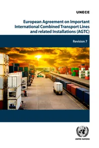 European Agreement on Important International Combined Transport Lines and Related Installations: Revision 7_cover