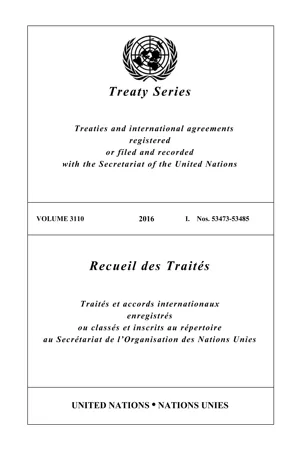Treaty Series 3110 / Recueil des Traités 3110