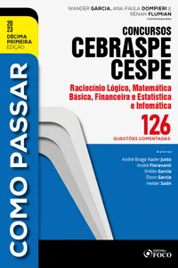 Como passar concursos CEBRASPE -Raciocínio Lógico, Matemática e Informática_cover