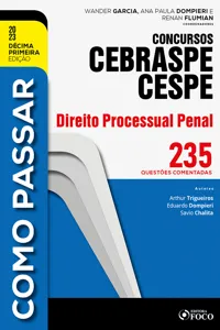 Como passar concursos CEBRASPE -Direito Processual Penal_cover