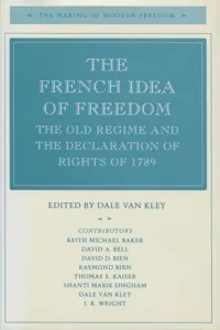 The French Idea of Freedom_cover