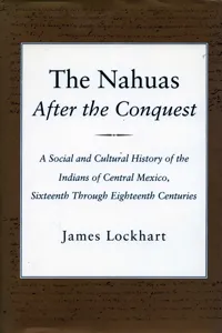 The Nahuas After the Conquest_cover