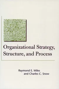 Organizational Strategy, Structure, and Process_cover