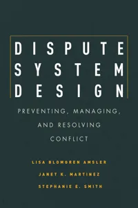 Dispute System Design_cover