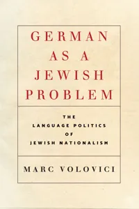 German as a Jewish Problem_cover