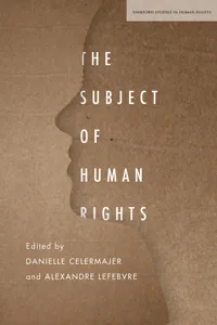 The Subject of Human Rights_cover