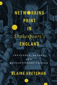Networking Print in Shakespeare's England_cover