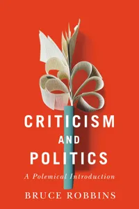 Criticism and Politics_cover
