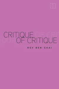 Critique of Critique_cover