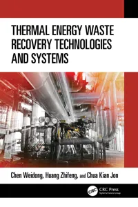 Thermal Energy Waste Recovery Technologies and Systems_cover