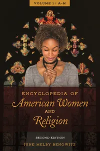 Encyclopedia of American Women and Religion_cover