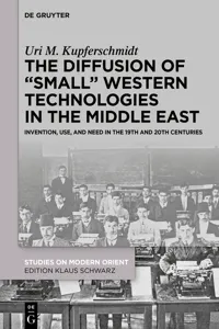 The Diffusion of “Small” Western Technologies in the Middle East_cover