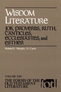 Wisdom Literature_cover