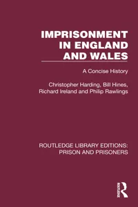 Imprisonment in England and Wales_cover