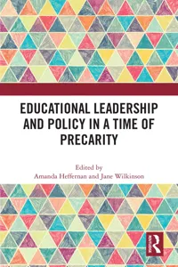 Educational Leadership and Policy in a Time of Precarity_cover