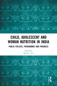 Child, Adolescent and Woman Nutrition in India_cover