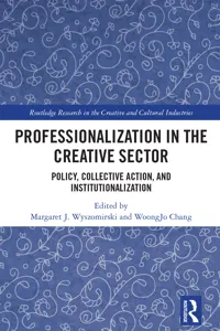 Professionalization in the Creative Sector_cover