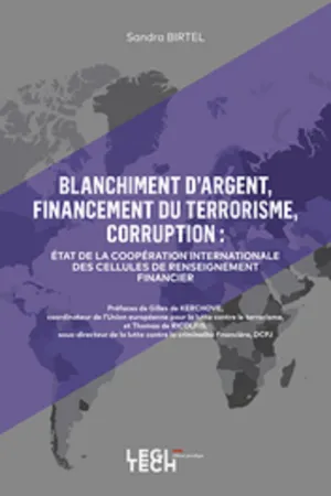 Blanchiment d'argent, financement du terrorisme, corruption