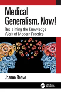 Medical Generalism, Now!_cover