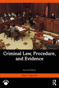 Criminal Law, Procedure, and Evidence_cover