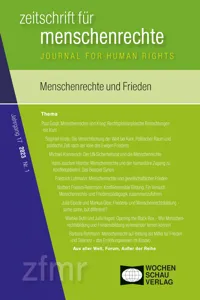 Menschenrechte und Frieden_cover