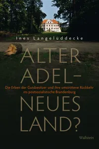 Alter Adel - neues Land?_cover