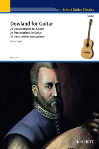 Dowland for Guitar_cover