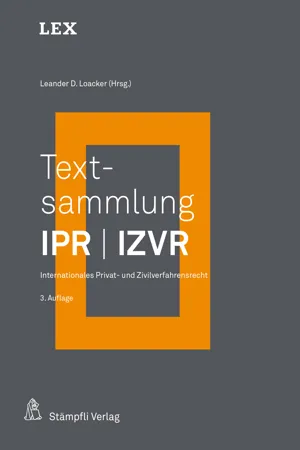 Textsammlung IPR / IZVR