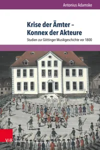 Krise der Ämter – Konnex der Akteure_cover