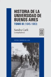 Historia de la Universidad de Buenos Aires: 1945-1983_cover