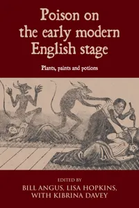 Poison on the early modern English stage_cover