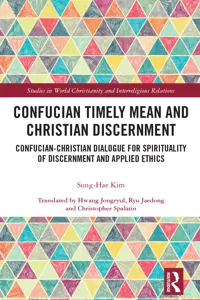 Confucian Timely Mean and Christian Discernment_cover