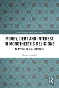 Money, Debt and Interest in Monotheistic Religions_cover