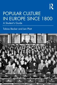 Popular Culture in Europe since 1800_cover