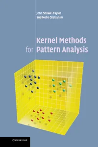Kernel Methods for Pattern Analysis_cover
