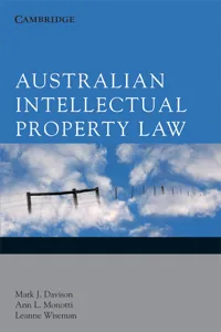 Australian Intellectual Property Law_cover