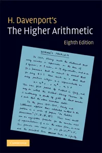 The Higher Arithmetic_cover