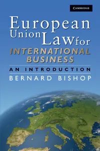 European Union Law for International Business_cover